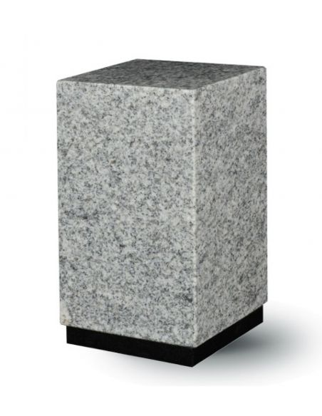 urne en granit avec gravure