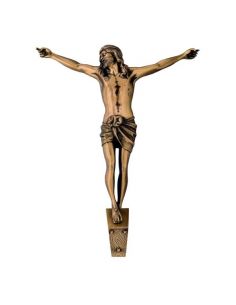 Christ crucifié en bronze...