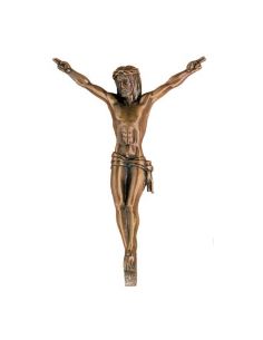 Christ crucifié en bronze...