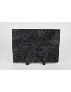 plaque de marbre gris bleu pour cimetière 20x30 25x35 30x40 cm