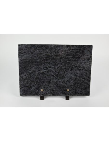 plaque de marbre gris bleu pour cimetière 20x30 25x35 30x40 cm